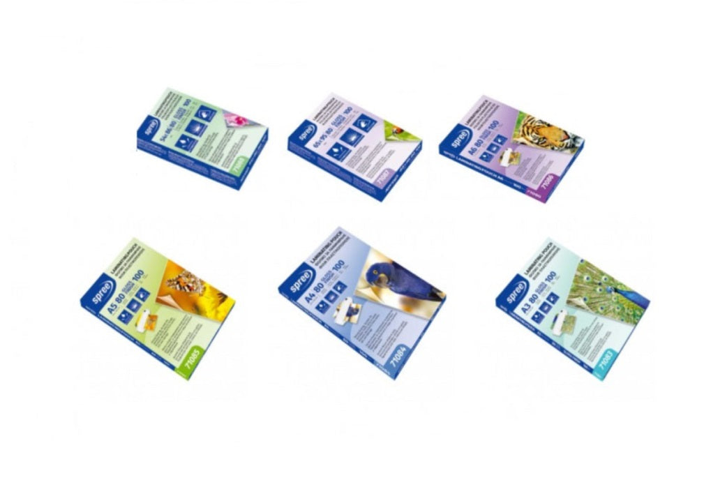 ФОЛИО ЗА ЛАМИНИРАНЕ 80 микрона, различни размери