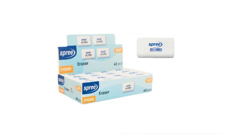 ГУМА за изтриване на молив, мека