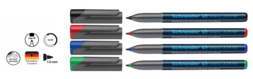 ПЕРМАНЕНТЕН МАРКЕР OHP MAXX 224 M (1,0 мм.)